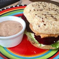 Hummus de Jitomate  at Nümen in Merida