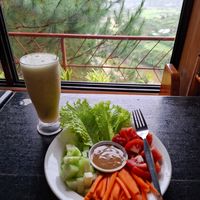 Salad mix at Gaia in Sagada
