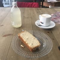 Zitronenkuchen at Cafe Leander in Bamberg