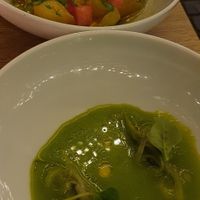 really tiny portions but flavorful at TIAN Bistro am Spittelberg in Vienna