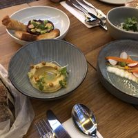 sharing chef’s garden for 3 people at TIAN Bistro am Spittelberg in Vienna