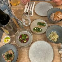 Voorgerechtjes at TIAN Bistro am Spittelberg in Vienna