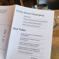 Hauptgang: viel zu lecker, zu schnell aufgegessen, leider kein Foto at TIAN Bistro am Spittelberg in Vienna