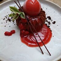 "Esmeralda Schokobohne" at TIAN Bistro am Spittelberg in Vienna