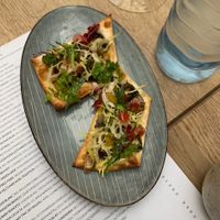 Part of the sharing chef's garden menu(vegan) at TIAN Bistro am Spittelberg in Vienna