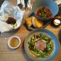 Second course Sharing Chef's Garden at TIAN Bistro am Spittelberg in Vienna