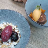 Desserts  at TIAN Bistro am Spittelberg in Vienna