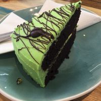 Chocolate Peppermint Vegan Cake at Two Cats Espresso Bar in Boronia