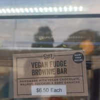 One vegan sweet treat at Two Cats Espresso Bar in Boronia