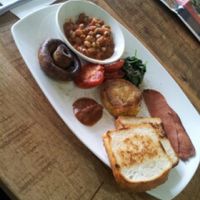 World big breakfast at World Vegetarian Cafe in Elsternwick