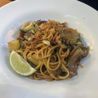 Noodles con pancetta veg  at Clear Head - Lehka Hlava in Prague