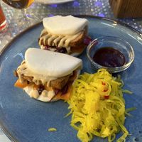 Bao con tofu alla piastra  at Clear Head - Lehka Hlava in Prague