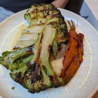 Broccoli steak at Clear Head - Lehka Hlava in Prague