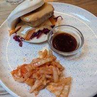 Tofu bao at Clear Head - Lehka Hlava in Prague