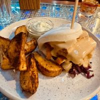 Bao burger  at Clear Head - Lehka Hlava in Prague