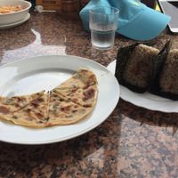 Forgot to snap a photo before we dove into the omelette! at Malibu House in Okinawa