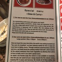 The specials  at Malibu House in Okinawa