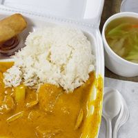 Vegetarian Indian Curry Lunch Special at Komol Thai Restaurant in Las Vegas