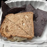 Vegan reuban  at Healthy on Lark in Albany