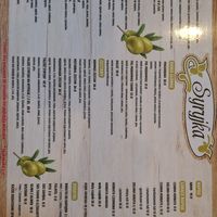 Aktualne menu at Syryjka in Warsaw