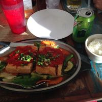 Tofu on fire at Thai Am II - Maybe closed in Madeira Beach