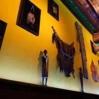 The interior. Nothing fancy but pretty cozy at Little Ethiopia in Antwerpen