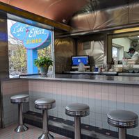 Counter at Lake Effect Diner in Buffalo