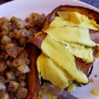 Veggs Benedict at Lake Effect Diner in Buffalo
