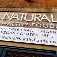 Natural Healthy Foods store, Birmingham, UK at Natural Healthy Foods - Digbeth in Birmingham
