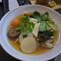 Vegan Japanese Udon Noodle Soup - RM14.90
It's ok, light and clean broth, but nothing special. at Yi Ke Shu - Bayan Lepas in Penang