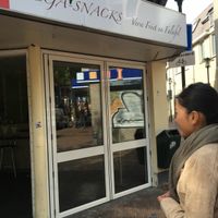 Vega Snacks signage from the front at Vega Snacks in Hilversum