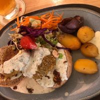 Falafel (evening set menu )  at De Herbivoor in Groningen