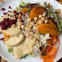 Grilled  vegetables salad   at De Herbivoor in Groningen