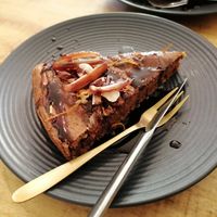 Cake of the day: carrot cake at De Herbivoor in Groningen