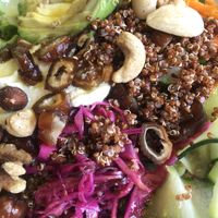 quinoa salad  at De Herbivoor in Groningen
