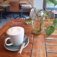 Cappucino at De Herbivoor in Groningen