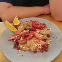 Dikke kleine pannekoeken at De Herbivoor in Groningen