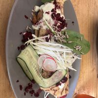 Seitan wrap  at De Herbivoor in Groningen