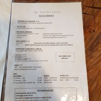 Menu II at De Herbivoor in Groningen