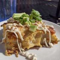 Special potatoes au gratin at Beerline Cafe in Milwaukee