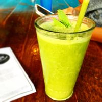 marvelous mint smoothie  at Beerline Cafe in Milwaukee