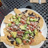 Loaded nachos at Beerline Cafe in Milwaukee