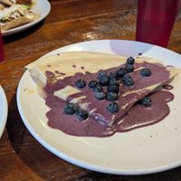Lemon poppyseed crepe at Beerline Cafe in Milwaukee
