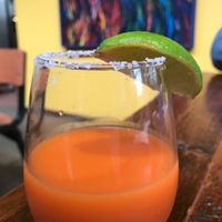 Carrot juice at Beerline Cafe in Milwaukee