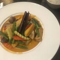 Vegan massaman at Paya Thai in Paris