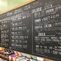 Menu August 2019 at Green Street Market in Rio Grande