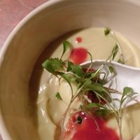 Mango dessert, beautiful flavours.  at The Hug and Pint in Glasgow