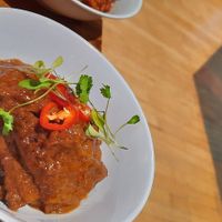 Coconut soy deliciousness at The Hug and Pint in Glasgow