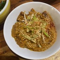 Tofu lemongrass  at The Hug and Pint in Glasgow