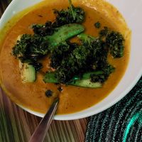 Vegetable korma at Indian Temptation in Bath